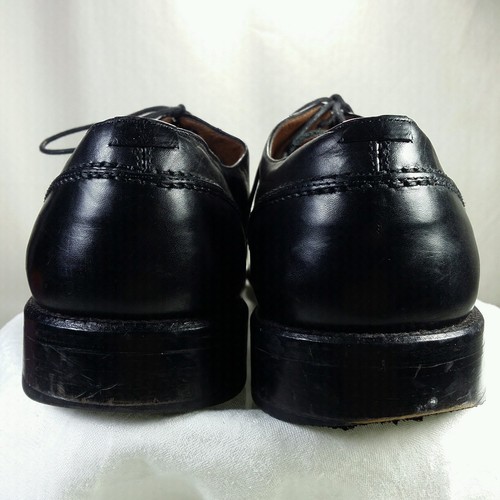 BRASSBOOT Mens Black Leather Oxford Dress Shoes Size 9.5 M Spain - Picture 7 of 10