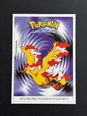 Pokemon Karte - Dunkin Boomer - #146 Moltres / Sulfura - Top Zustand