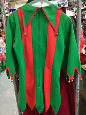 Retired Rental Green Red Elf Tunic
