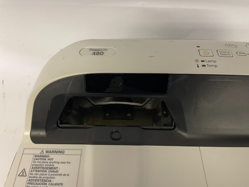 Epson PowerLite 480 3000 Lumens 3LCD Projector 1993 Lamp Hours *No Remote* - Imagen 3 de 12