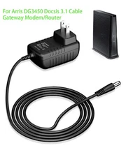 AC Adapter For Arris DG3450 Docsis 3.1 Cable Gateway Modem/Router Power Supply