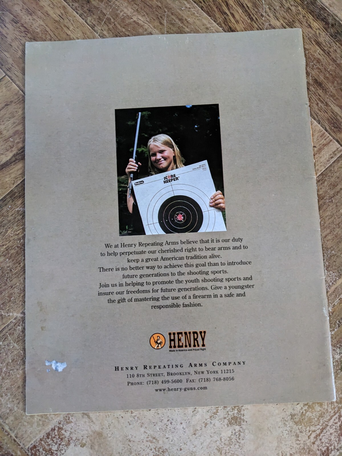 HENRY Catalog The Rifles of the Henry Repeating Arms Company 2005 | eBay