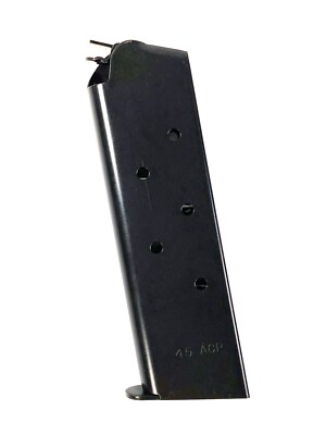 Springfield Armory 1911 Gov't 45 ACP 7 rd Blued Steel Magazine 5