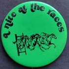 A Nite at the Races Racehorse. Vintage Pinback Button 3.5" — photo 1