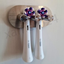 Design Edelstahl Wandhalter für Braun Oral-B IO 2 Aufsteckbürsten Wandhalterung