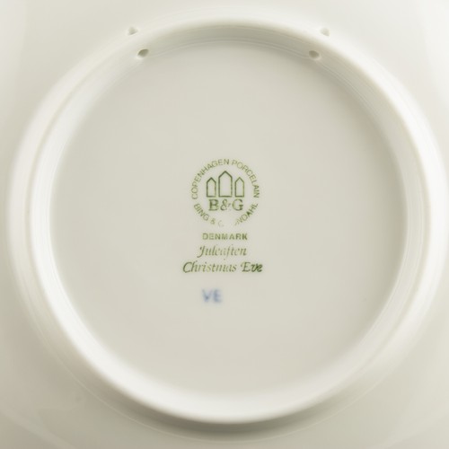 ROYAL COPENHAGEN BING&GRONDAHL PIATTO DI NATALE 2002 ORIGINALE PORCELLANA PRIMA - Picture 4 of 4