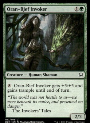 Oran-Rief Invoker 017/076 Duel Decks MTG Magic the Gathering card