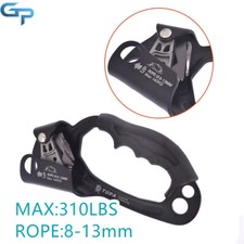 L/R Hand Ascender Rock Climbing Tree Arborist Rappelling For 8 13mm Gear Rope