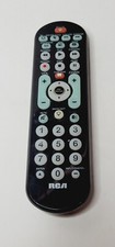 RCA RCRBB04GR 4-Device Universal Black Big Button Remote Control Tested  J2