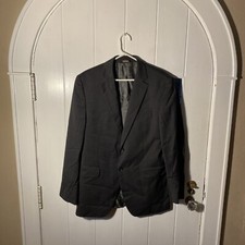  1 Trendy Dark Gray Banana Republic Modern Fit Blazer/Suit Jacket Men  s Sz. 42R