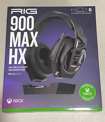 RIG 900 Max Hx Dual Wireless Gaming Headset Charging Stand