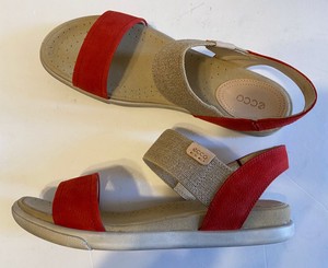 ecco damara womens red