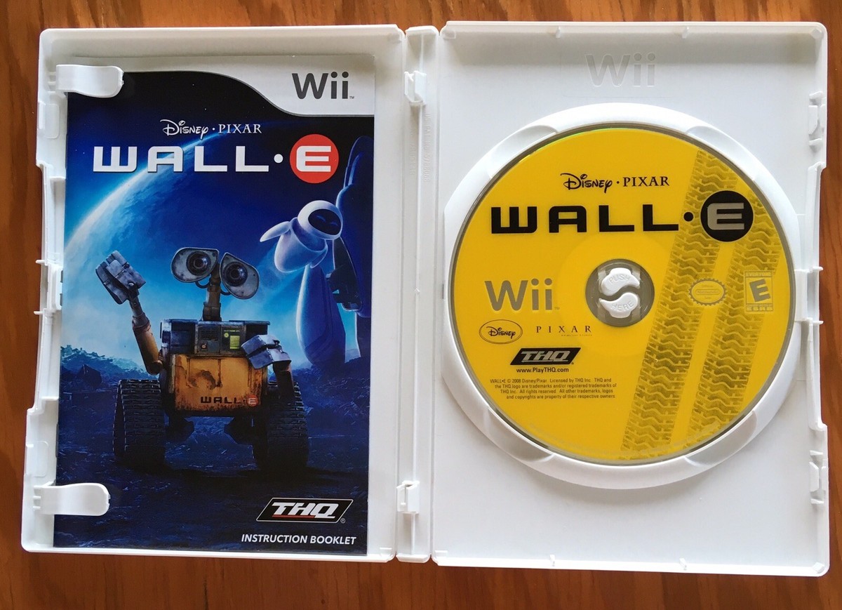 Wii Game-Disney/Pixar Wall E (DISC, CASE, MANUAL VERY GOOD