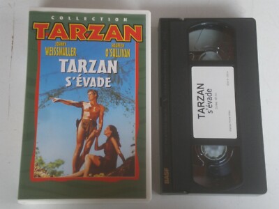 TARZAN S EVADE JOHNNY WEISSMULLER MAUREEN O SULLIVAN VHS (Videokassette) WB