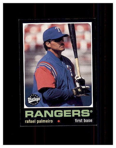 RAFAEL PALMEIRO YOU PICK SEE EVERY CARD RC, INSERTS HIGH GRADE CARDS HUNDREDS - Picture 227 of 396
