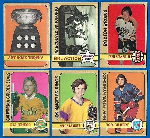 1972-73 OPC 72-73 O PEE CHEE NHL TARJETA DE HOCKEY + ERROR Y VARIACIÓN 1-209 VER LISTA - Imagen 350 de 479