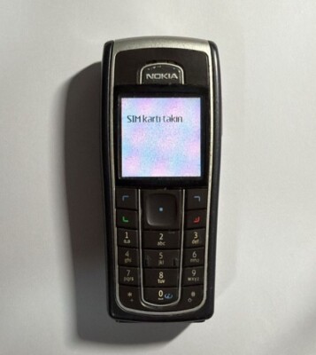 NOKIA 6230 RM-12 Gebraucht, Händler, Geprüft, Volle Funktion, Garantie Accu Neu