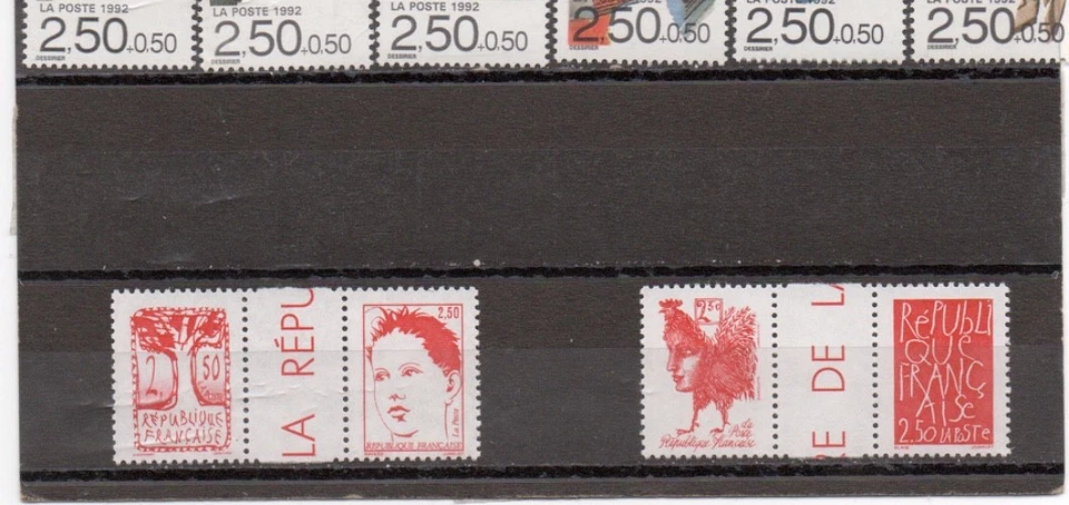 Timbre paireS bicentenaire déclaration de la république Neuf** MNH - Photo 1/1