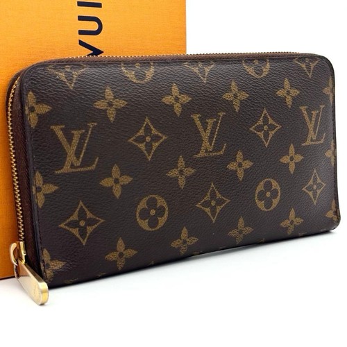Louis Vuitton Zippy Organizer Long Wallet Monogram Brown From Japan