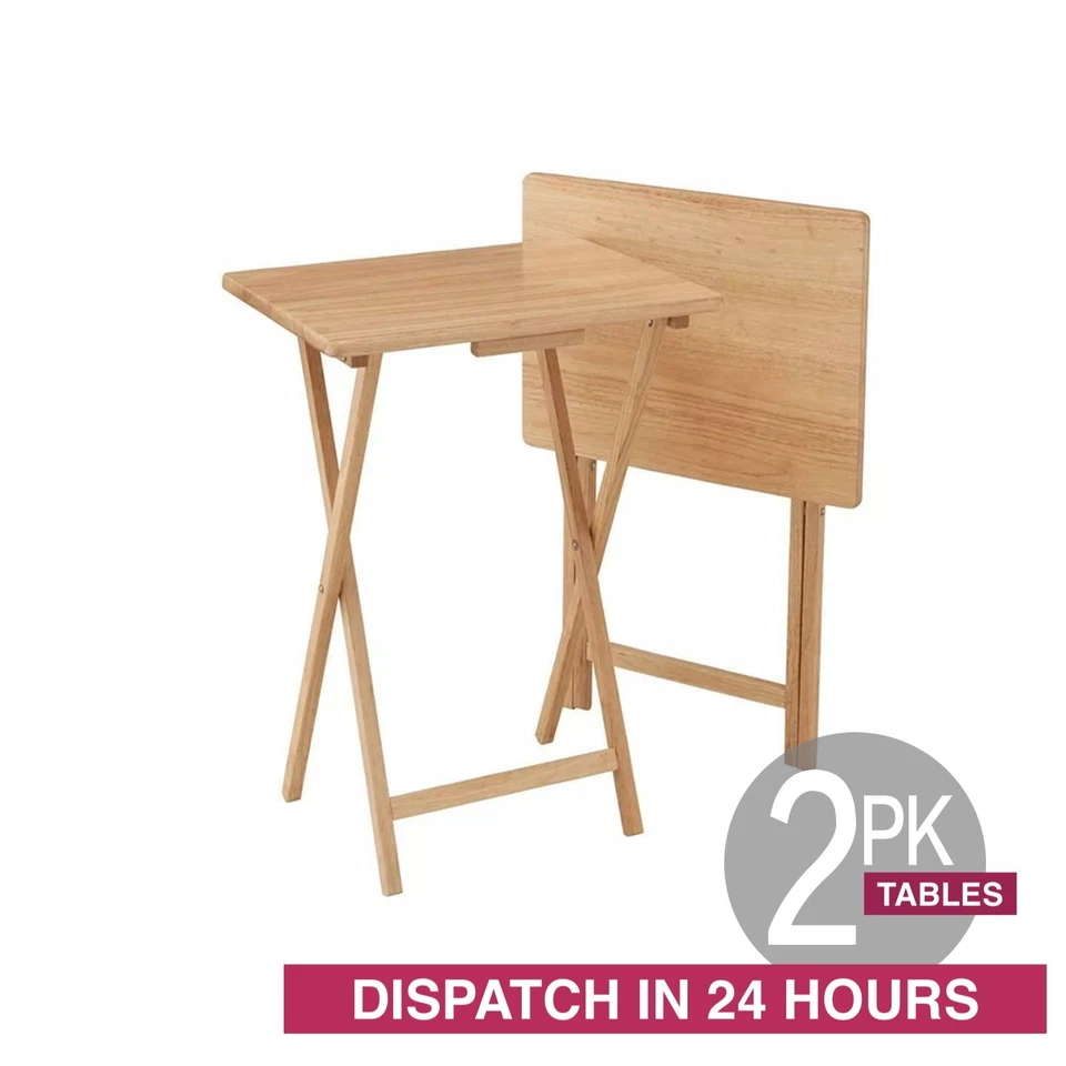 Upgraded Foldable Durable Bamboo Folding Coffee Snack Side Table Serving Table