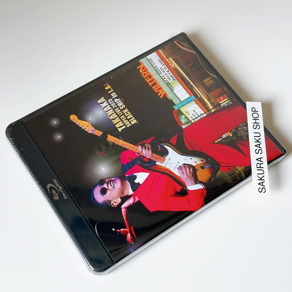 MASAYOSHI TAKANAKA SUPER LIVE 2025 BLACK SHIP in L.A. Bluray
