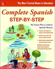 Complete Spanish Step-by-Step - paperback Bregstein, Barbara