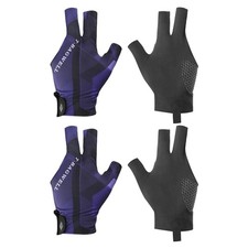 2 Pcs 3 Finger Pool Handschuh Linke Hand Bill...