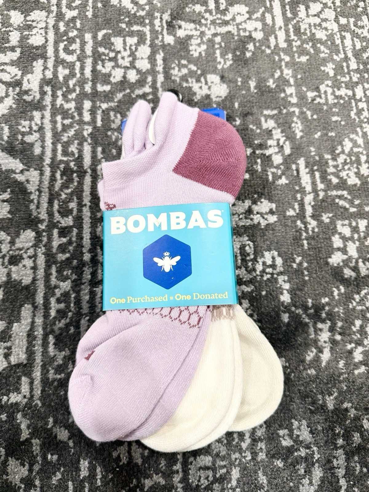 BOMBAS Originals Ankle Socks, Large Pack of 3，（W 11-13，M 91/2-13）