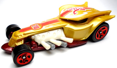 2020 HOT WHEELS RATICAL RACER #20 GOLD & RED 1:64 DIECAST 2 7/8'' RACE CAR WHITE
