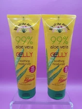 2 X Lily Of The Desert Aloe Vera Gelly Moisturizer Soothing Sunburn Relief 4oz