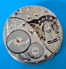16 SIZE 19 JEWEL ELGIN B.W. RAYMOND POCKET WATCH PARTS GRADE 372 MODEL 15