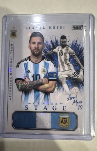 Custom Made World Cup Art Center Stage Lionel Messi Argentina La Pulga Patch