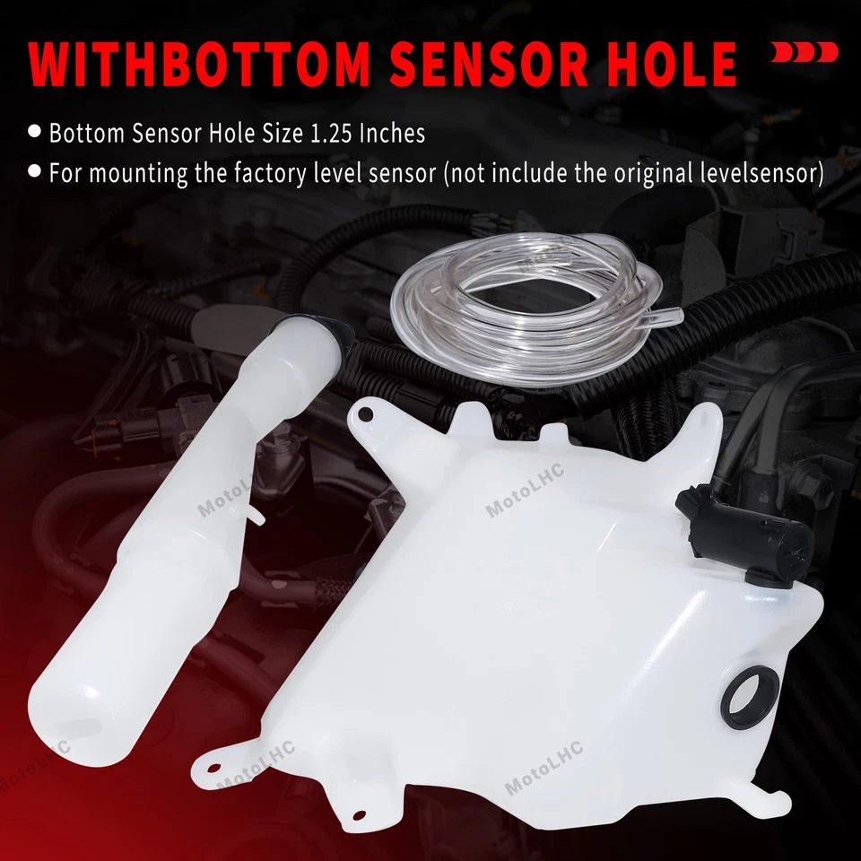 Windshield Washer Tank Reservoir w/ Cap & Pump for Toyota Tacoma 1998-04 Pickup Foto 4 de 4