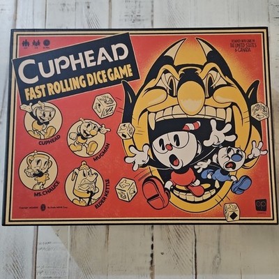 The Op Games Rare Cuphead Fast Rolling Dice Game Complete 2021