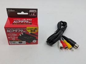 Neo Geo AES Console NEO-0 SNK Joystick 2 Controller AC Adapter Tested Japan