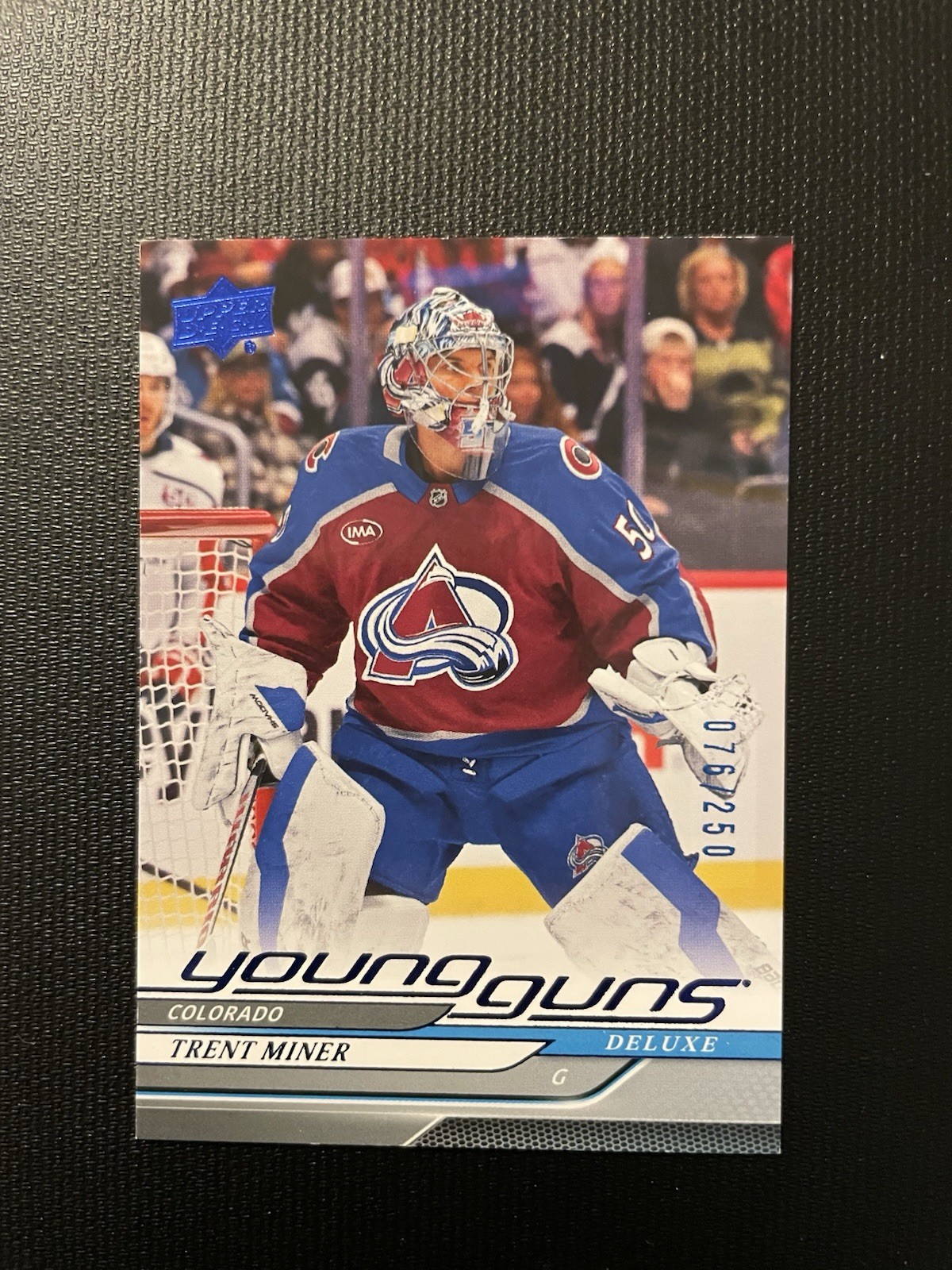 2024-25 UD Extended Young Guns Trent Miner #709 YG DELUXE  /250