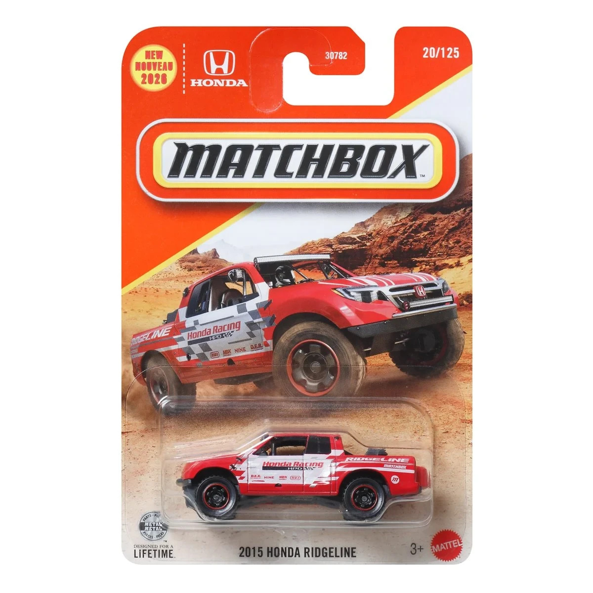 Matchbox 2026 Car Collection - Case D (Mix 4) 24 Cars (30782-993D