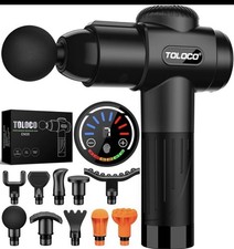 TOLOCO Massage Gun, Deep Tissue Back Massage for Athletes for