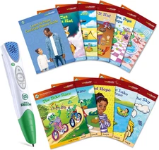 Leapfrog Leapreader System Learn to Read 10 Book Bundle