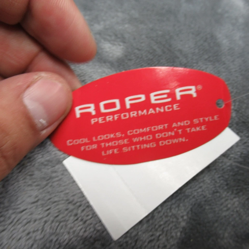 Mocasines informales sin cordones de cuero marrón Roper Performance para hombre 10,5 nuevos con etiquetas Foto 4 de 4