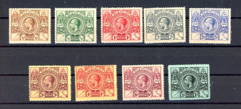 BERMUDA--Complete Set Scott #71-79