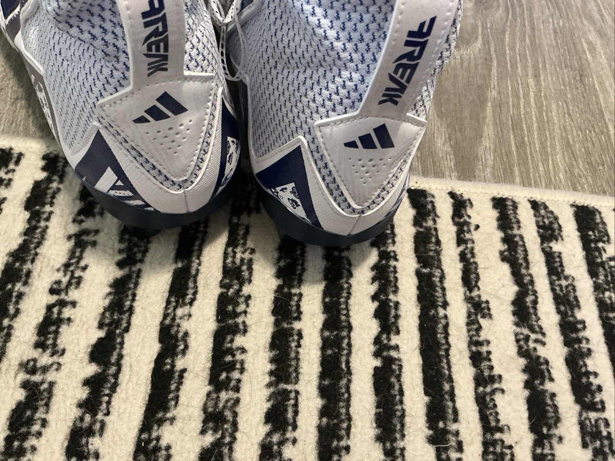 Adidas Freak 23 7v7 SMU Football Cleats White Blue GW4167 Men\'s Size 16 New Adidas Freak 23 7V7 SMU Football Cleats White Royal Blue  main image 3