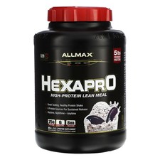 Hexapro™, High-Protein Lean Meal, Cookies & Cream, 5 lbs (2.27 kg) 15.55 per gallon