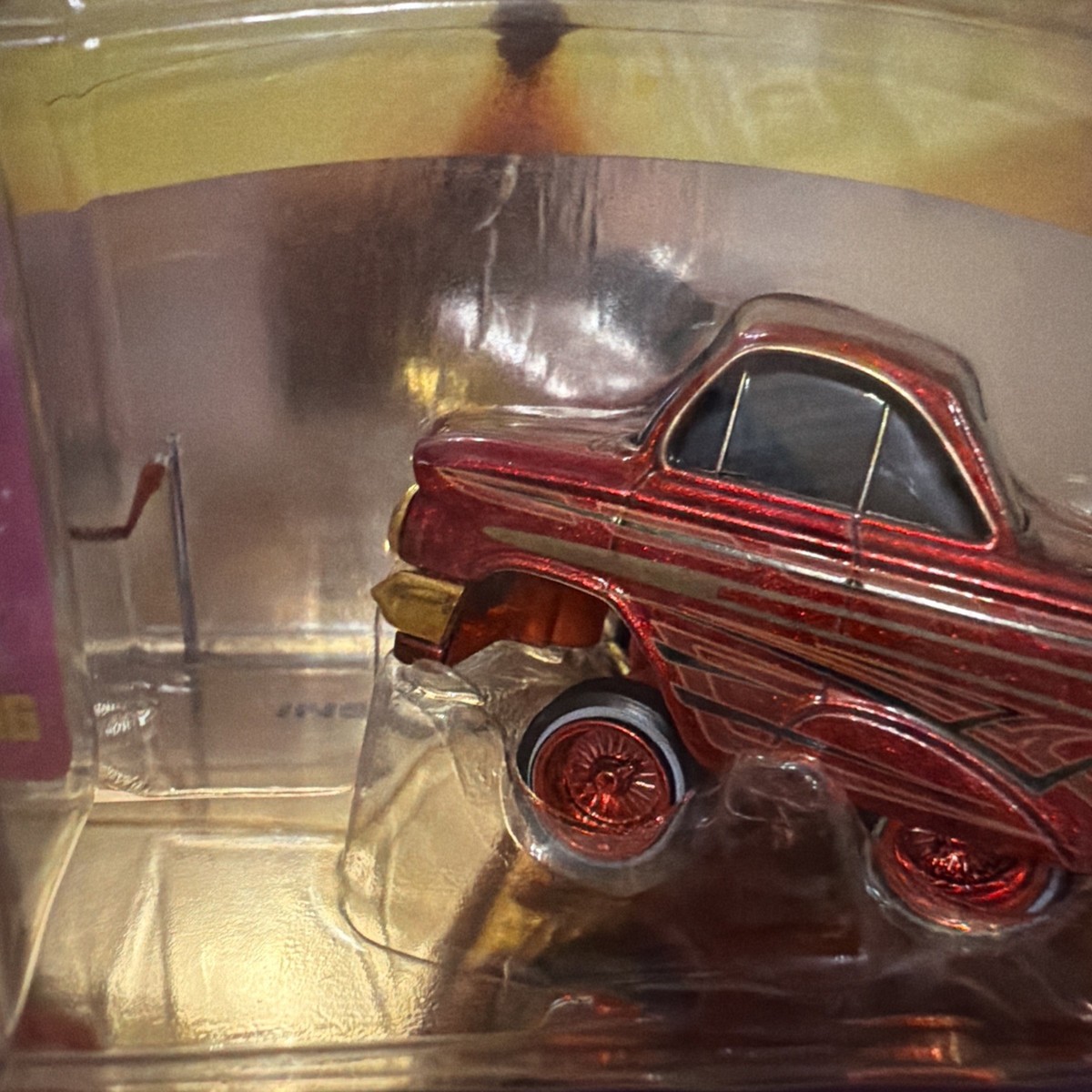 Car Tuned RED BOTTOM Chase Lowriders Series 2 '61 CHEVY IMPALA 08
