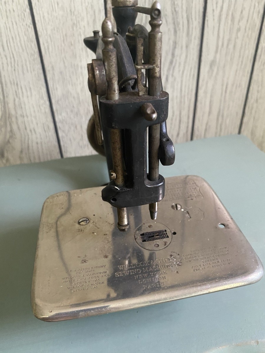 Antique Wilcox & Gibbs Antique Sewing Machine - 1800's | eBay