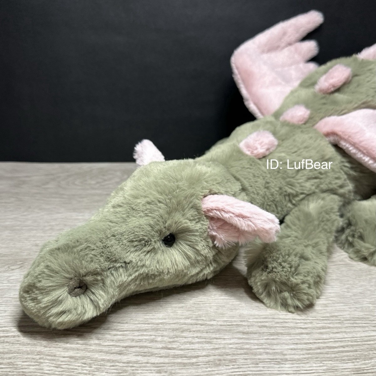 AUTHENTIC❗️Jellycat large Malachy dragon 20”- NWT- SHIPS SAME