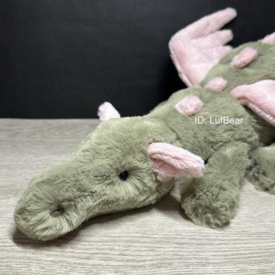 AUTHENTIC❗️Jellycat large Malachy dragon 20”- NWT- SHIPS SAME