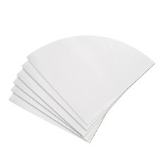 25 Pcs 10 Inch Non Woven Filter Cones Deep Fryer Oil Filter for Kitchen Cafe