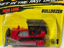 Matchbox #64 Bulldozer, Red, NIB, 1/64