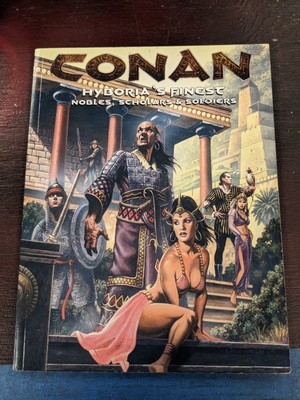 Hyboria's Finest, Nobles, Scholars & Soldiers Conan Roleplaying Game MGP 7715